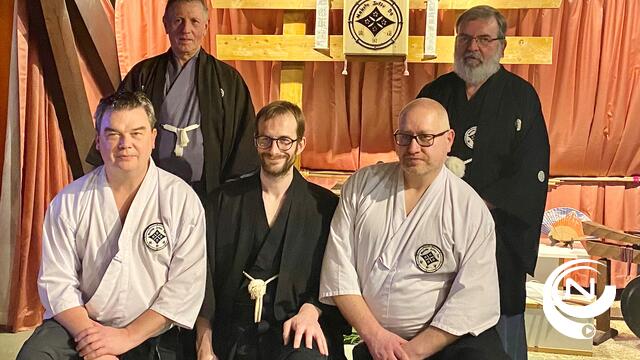 Ju Jutsuclub Herentals 3e keer krachtige Dan en Menkyo ceremonie