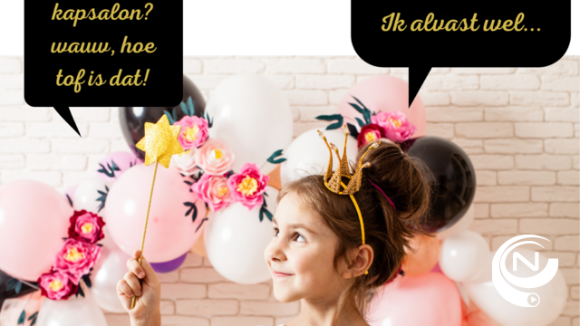 Kapsalon 'Geknipt voor jou' nu ook met kinderfeestjes