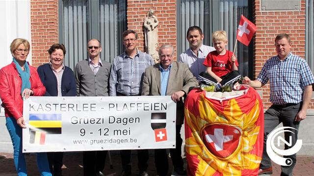 Jumelage : Grüezi-dagen Plaffeien in Kasterlee  weekend 9-12 mei