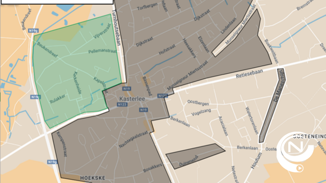 Uitbreiding zone 30  in Kasterlee en Lichtaart