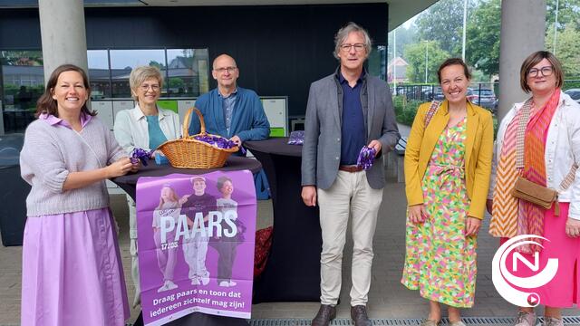 SMIK kleurde paars  voor LGBTQ+ sensibilisering
