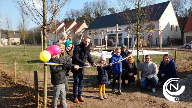 Nieuw speelterrein in Lichtaart