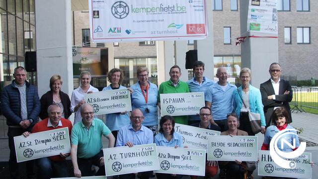 Kempenfietst schenkt €82.000 aan goede doelen voor kankerpatiënten