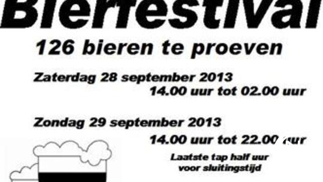 Onder 't Schuim serveert 126 bieren op 26e Kempisch Bierfestival in Geel 