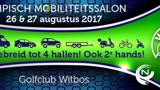 Kom naar het  Kempisch Mobiliteitssalon op 26 en 27 augustus