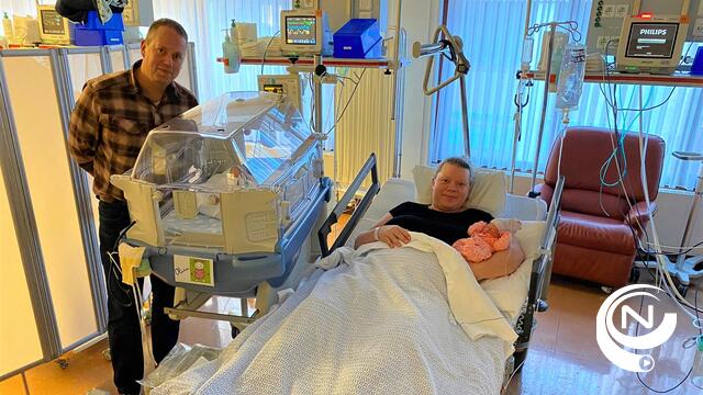 Emily en Olivia zijn eerste kerstkindjes in AZ Turnhout