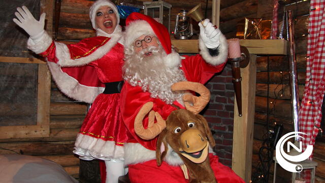 Kerstman woont naast 't Palmenhof in Bouwel 