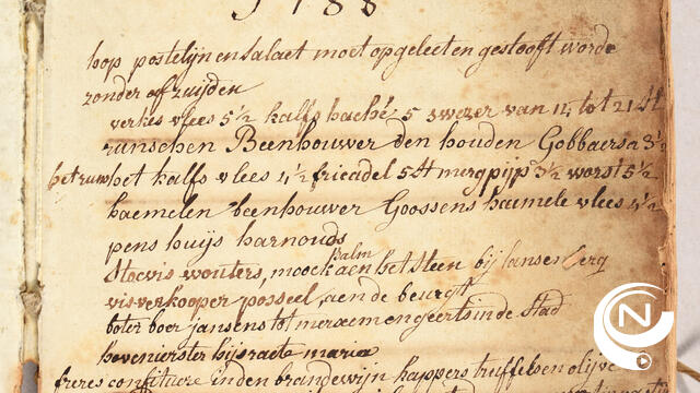 Antwerpse sterrenchef Johan Segers laat zich inspireren door opgedoken historisch “Koock Boeck” uit 1788