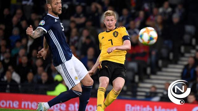 Koning De Bruyne gidst Rode Duivels voorbij flets Schotland : 0-4 - foto's