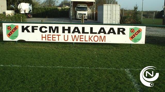 Voetbalterreinen KFCM Hallaar aan Spekstraat worden verkocht, club op straat?