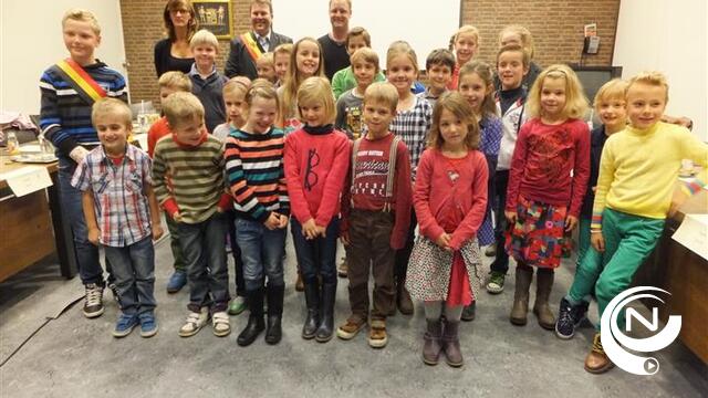 Axel Van Gorp is kinderburgemeester in Vorselaar 