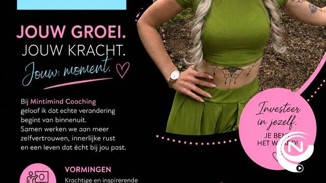 Mintimind Coaching hoofdsponsor van Kirsten Belmans traject Miss De Luxe 2027