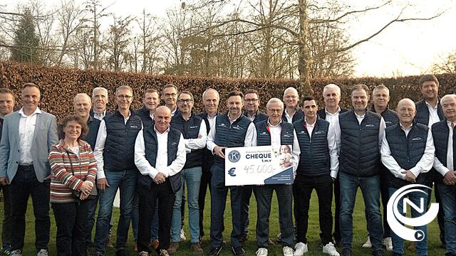 Kiwanis Herentals :  'Recordcheque €45.000 voor 11 lokale sociale projecten'