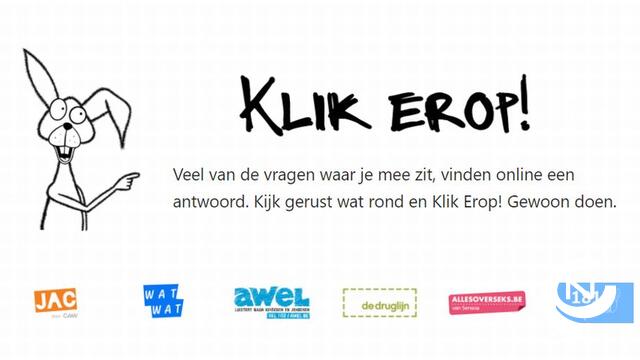 Klikerop.be wijst jongeren de weg naar hulp
