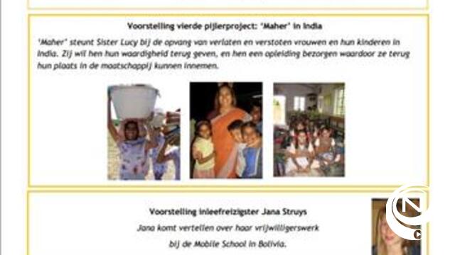 Infoavond ’Noord-Zuid leeft! in Heist-op-den-Berg’
