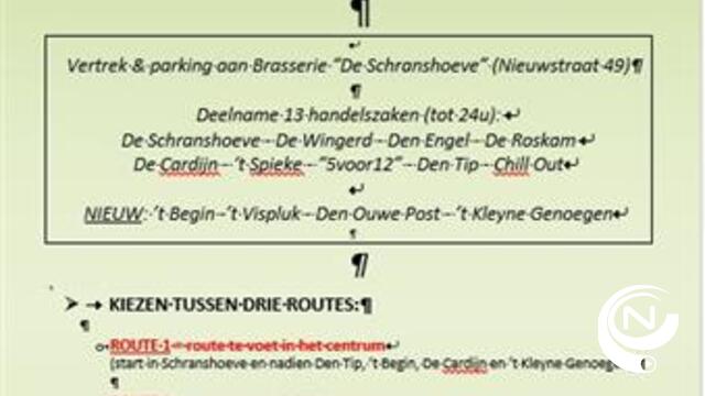 Jubileumeditie Vorselaarse tapastocht