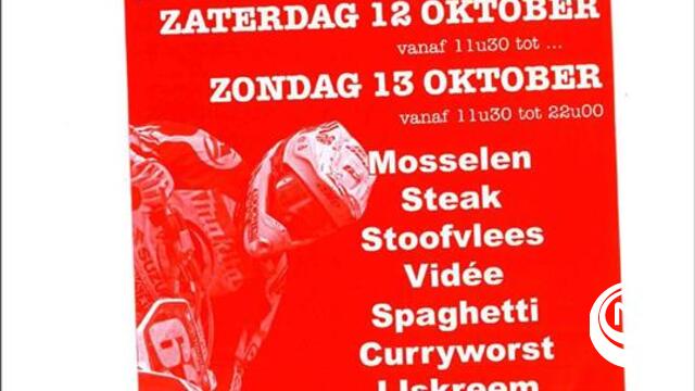 Groot mosselfeest t.v.v. motorcrossteam Taxi Marcel