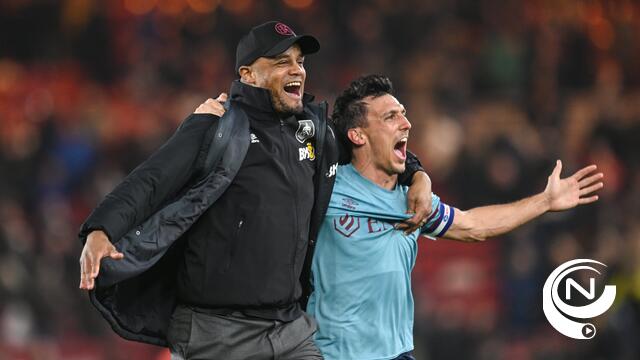  Op naar de Premier League: Vincent Kompany promoveert met Burnley na thriller in Middlesbrough