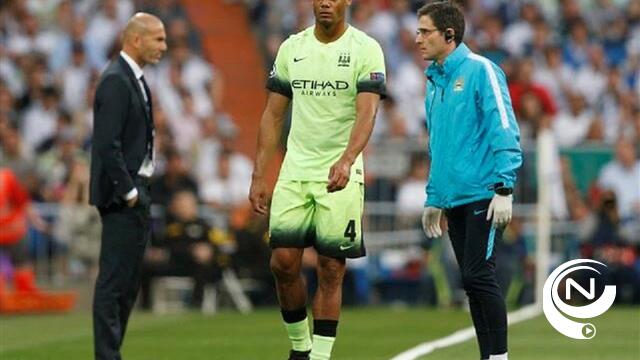 Kompany out voor EK Frankrijk 