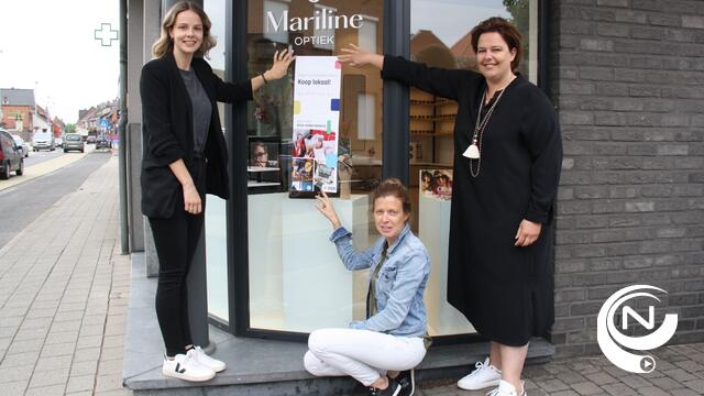 Gemeente Lille steunt lokale ondernemers met affiches en borden langs de invalswegen