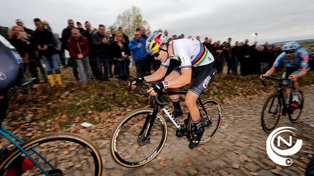  Aerts triomfeert op  Koppenberg, Van Aert 3e, Van der Poel pas 21e