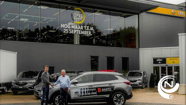 Nieuwe Barto-promowagen voor Krawatencross 2020