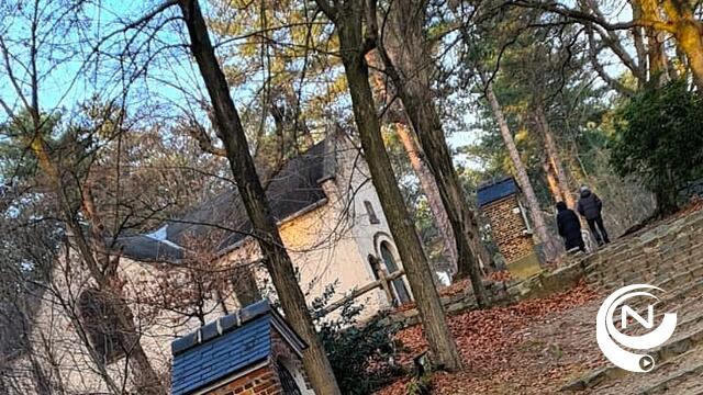 Eindelijk herstel historische bosdreef en kruisweg op Kruisberg (Heistraat)