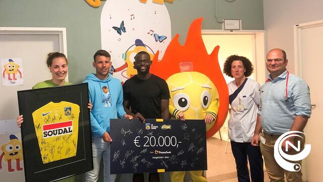 KVC Westerlo schenkt €20.000 aan kinderafdeling ziekenhuis Geel