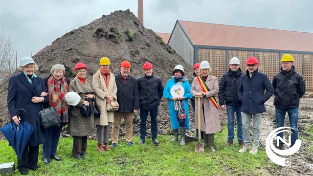 Gemeente Laakdal start aan buitenaanleg van de erfgoedsite Stoomzagerij