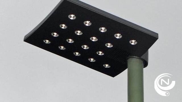 Openbare ledverlichting op de testbank in Grobbendonk