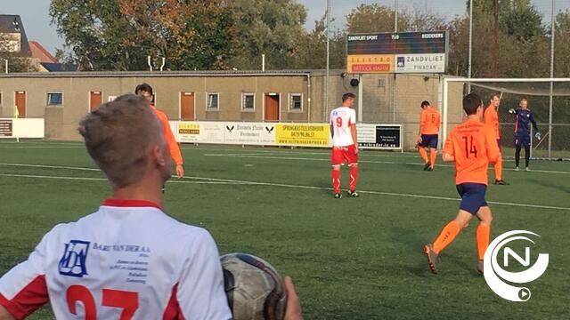 Zandvliet Sport - KFC Lentezon Beerse 0-1 : strafschop thuisploeg spat op deklat