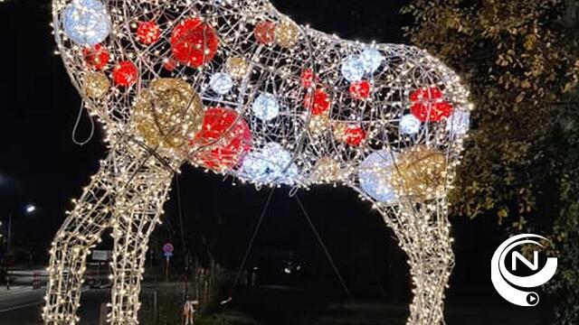 Lichtende figuren geven winterse sfeerwandeling extra dimensie