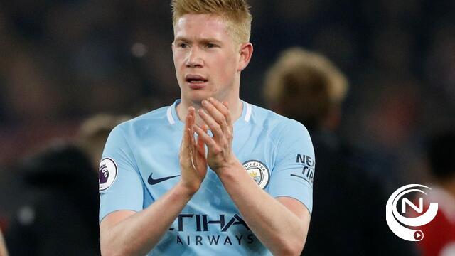 Kevin De Bruyne verlengt bij City: 'Voel me hier vanaf de eerste dag thuis'