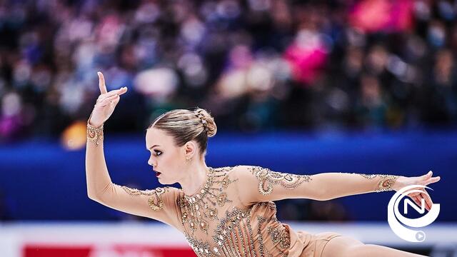 Tranen van geluk bij Loena Hendrickx: pakt zilver op WK kunstschaatsen - vid