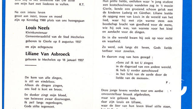 35 Jaar geleden verongelukte Louis Neefs in Lier, vandaag herdenking op RTV