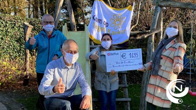 Louis Hufkens : '1e Virtuele Bosloop KOTK toch grandioos succes ondanks covid, cheque van €1.695'