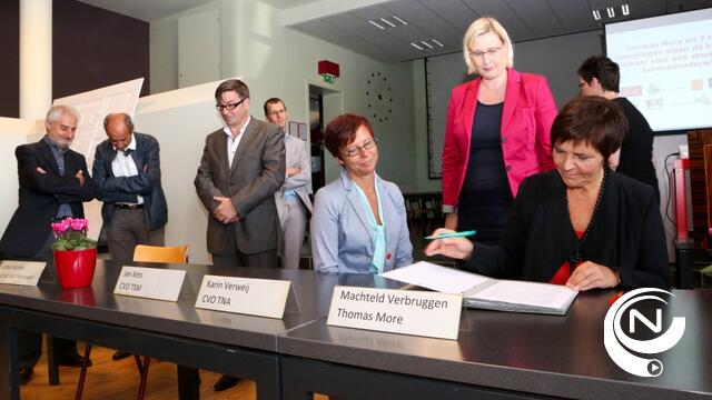 Machteld Verbruggen, algemeen directeur Thomas More-hogeschool, geeft loopbaan nieuwe wending