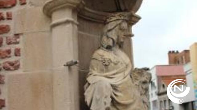 Geels bedrijf HBS&C restaureert Madonna in gevel Sotscop in Mechelen 