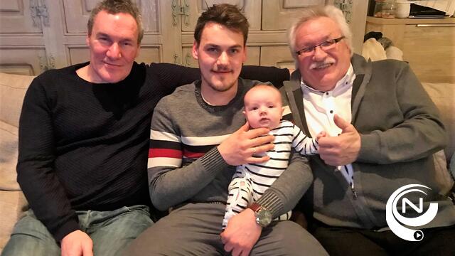 Sterk viergeslacht familie Maes : Robin jongste spruit