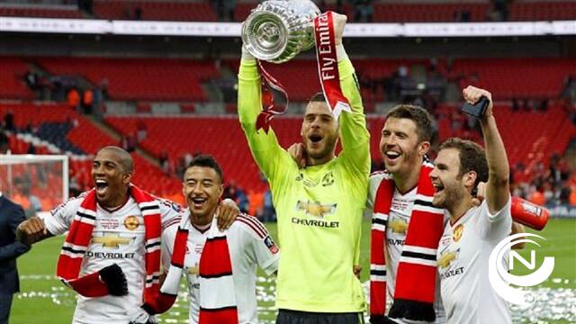 Manchester United wint FA Cup met 1-2 van Chrystal Palace