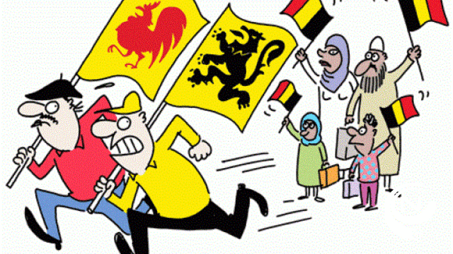 Marec vat 2014 samen in cartoons in Lakenhal 