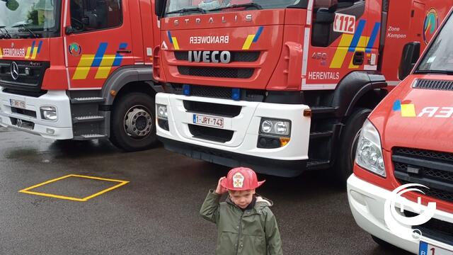 Brandweer Kempen opendeur - Maurice (4) uit De Molekens : 'Ineens mocht ik écht blussen, waawh!''