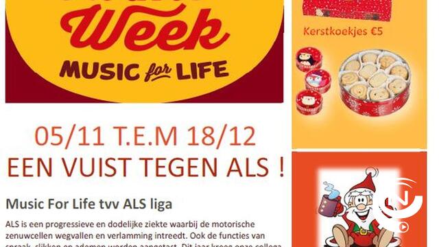 Music For Life: Een vuist tegen ALS in Grobbendonk