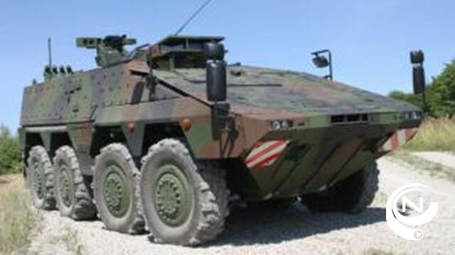 Militaire oefening in Herenthout
