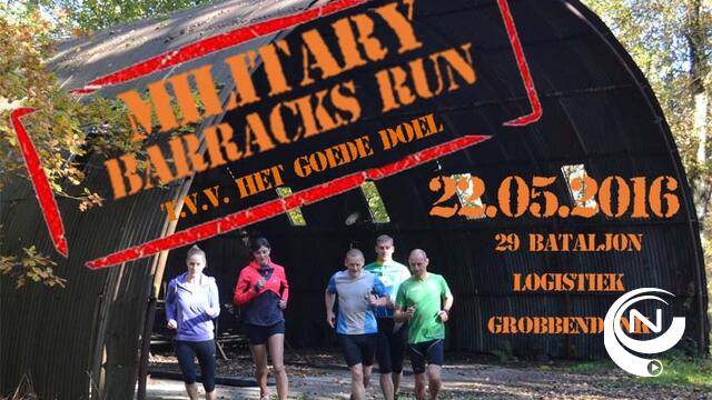 Military Barracks Run op zondag 22 mei