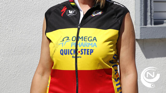 Nathalie Van Rompay met 550 euro trotse eigenaar koersvest Tom Boonen