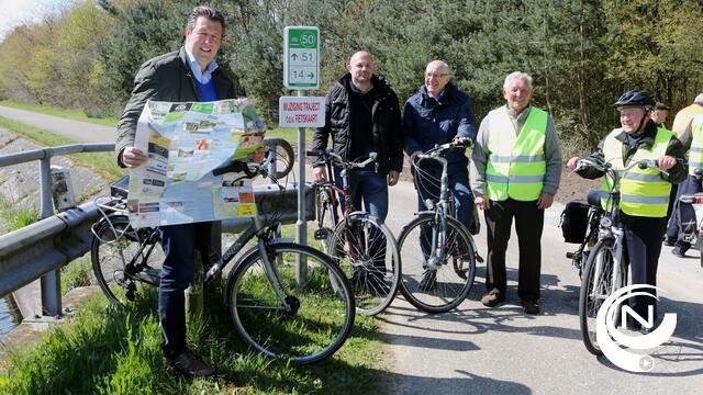 Fietspad langs Kanaalplas officieel opgenomen in fietsknooppuntennetwerk