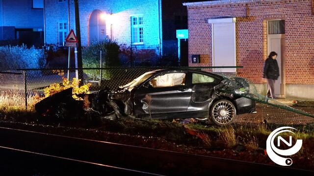 Trein rijdt in op auto aan overweg Haagstraat in Mol - UPDATE