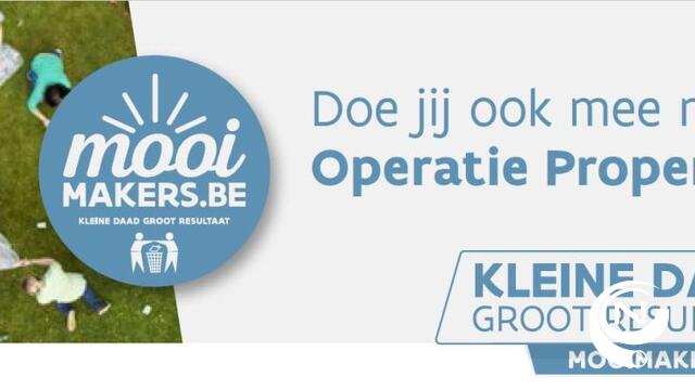 Doe mee met Operatie Proper en verdien een mooie beloning