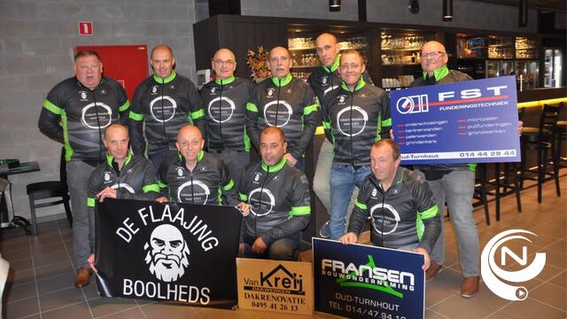MTB De Flaajing Boolheds met award 'Gouwwe Taandwiel ' : de 'Vel' beste renner